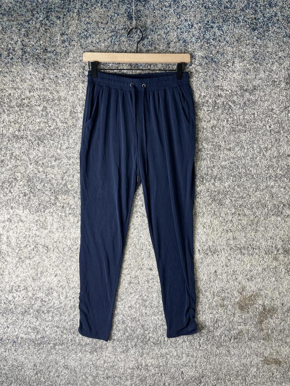 Splendid Pants Womens XS Navy Jogger Lounge Drawstring Modal Blend RK1570X